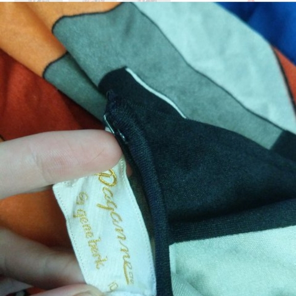 Vintage 60's Paganne by Gene Berk Print Dress - Picture 4 of 5